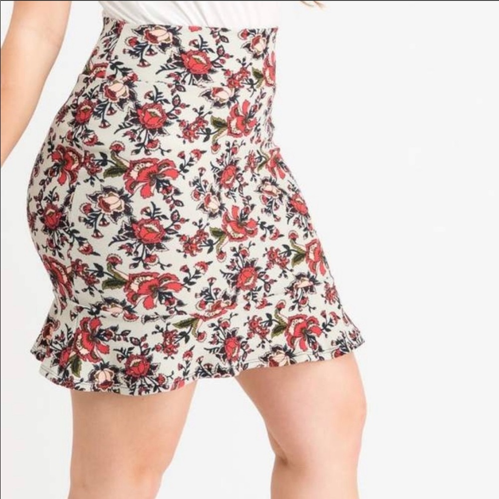 Flounce skirt